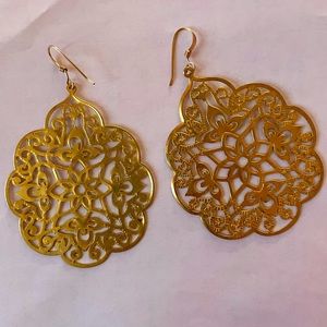 Huge earrings
